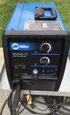 Miller Arc Welding Power Source And Wire Feeder Millermatic 175