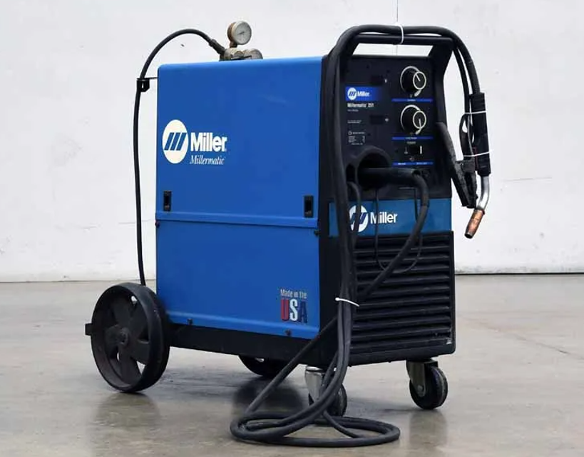 Miller Arc Welding Power Source And Wire Feeder Millermatic 251