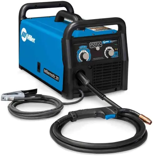 Miller Arc Welding Power Source And Wire Feeder Millermatic 211