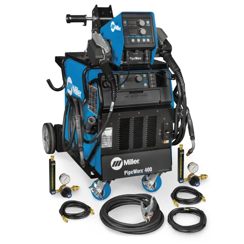Miller Arc Welding Power Source And Wire Feeder Pipeworx 400