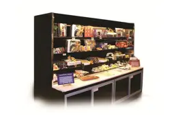 Hussmann UPRIGHT BACK BAR DELI CASE RBB-12-R 36" BASE