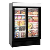 Hussmann Low Temperature Self Contained Glass Door Merchandiser VRL2B