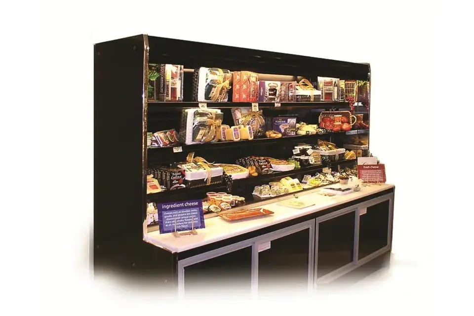 Hussmann UPRIGHT BACK BAR DELI CASE RBB-5-R