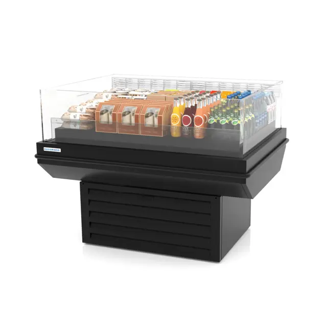 Hussmann Low and Medium Temperature Self Contained Island Merchandiser ISFGG-10D