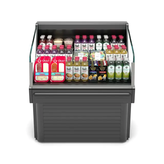 Hussmann Medium Temperature Self Contained Specialty Horizontal Merchandiser SHM-4