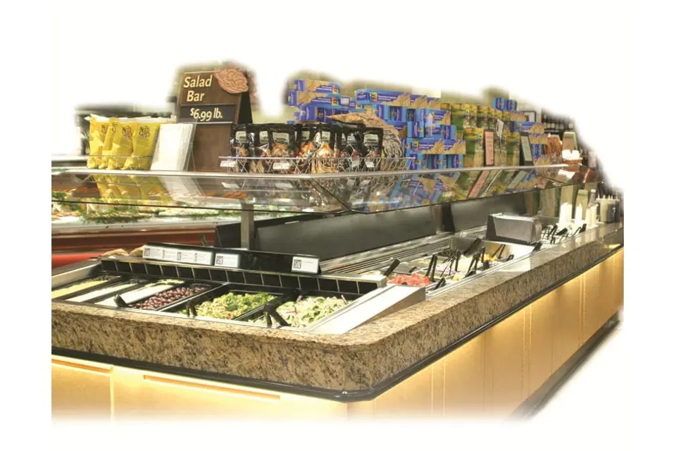 Hussmann Refrigerated Drop In Display RDI Slimline