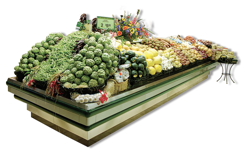 Hussmann Island Produce DSI-03
