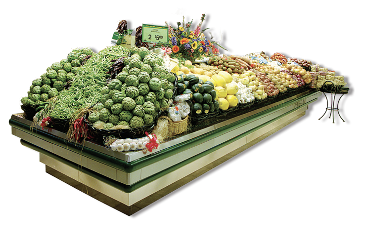 Hussmann Island Produce DSRPI-03Y