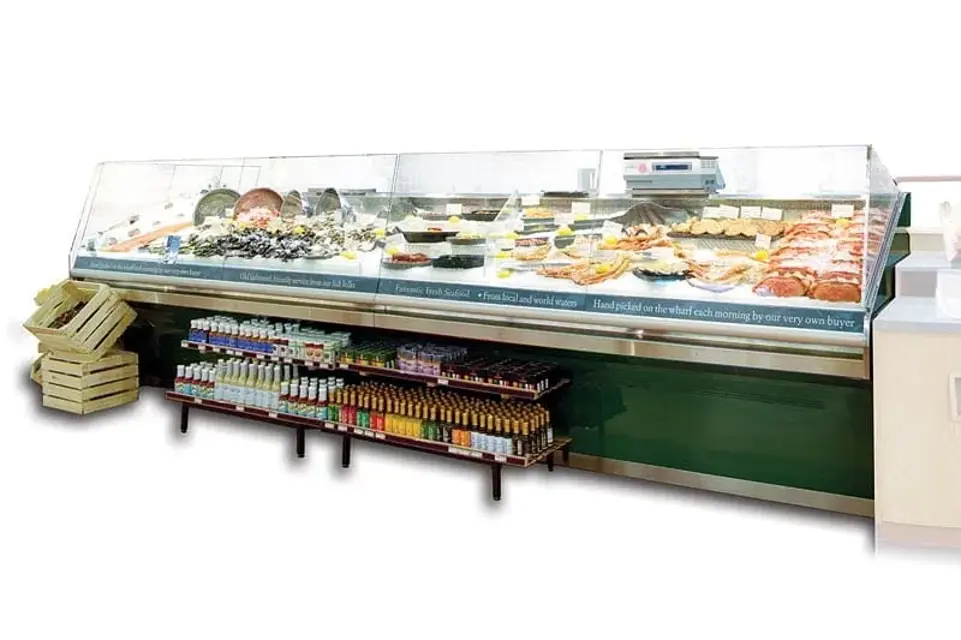 Hussmann Open Fish Sevice Case DSFM-6REM