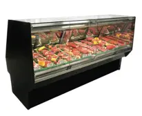 Hussmann Refrigerated vertical Deli/Bakery Merchandiser Q3-DV-12-R W/50 WATT HEATERS