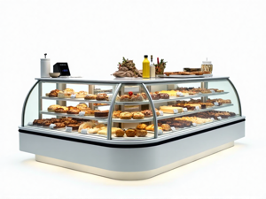Hussmann Summit High-Volume Service Bakery Case SHVS-4-R.