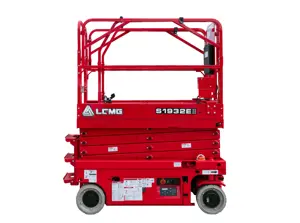 Lingong Heavy Machinery Scissors Mobile Elevating Work Platform S2632E II