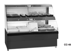 Alto-Shaam Two-Tier Self Service Display CC-48