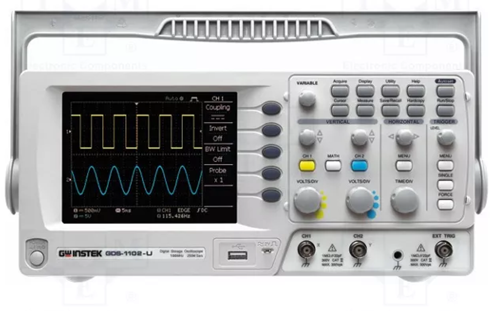 Good Will Instrument Digital Storage Oscilloscope GDS-1102A-U