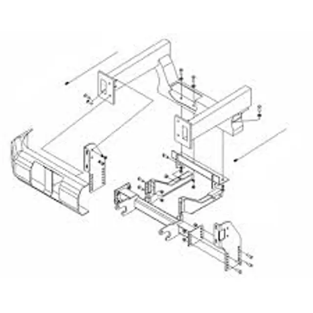Boss Snowplow Undercarriage LTA09623