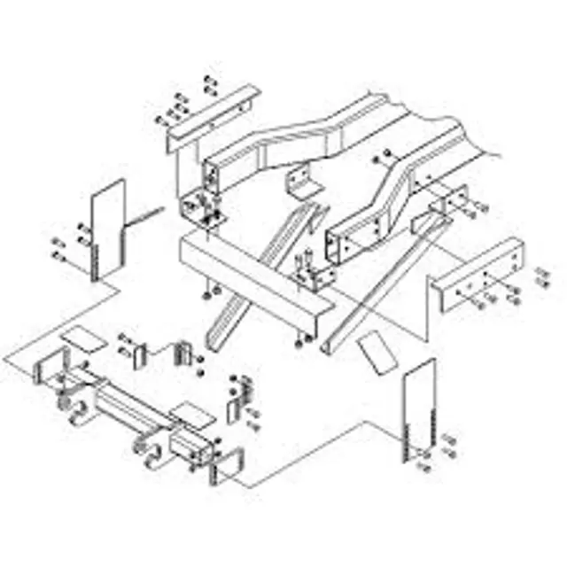 Boss Snowplow Undercarriage LTA07667B