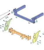 Boss Snowplow Undercarriage LTA09240B