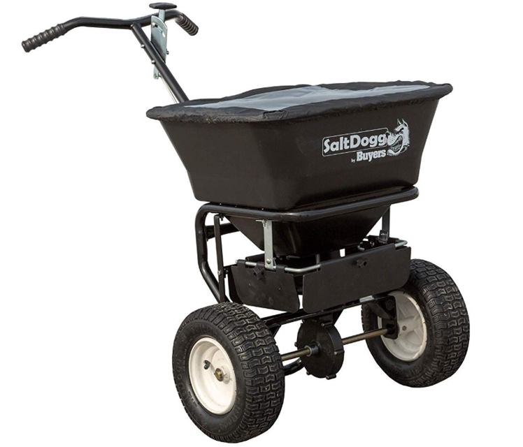 Salt Dogg Bulk Salt Walk Behind Broadcast Spreader WB155BGBUY