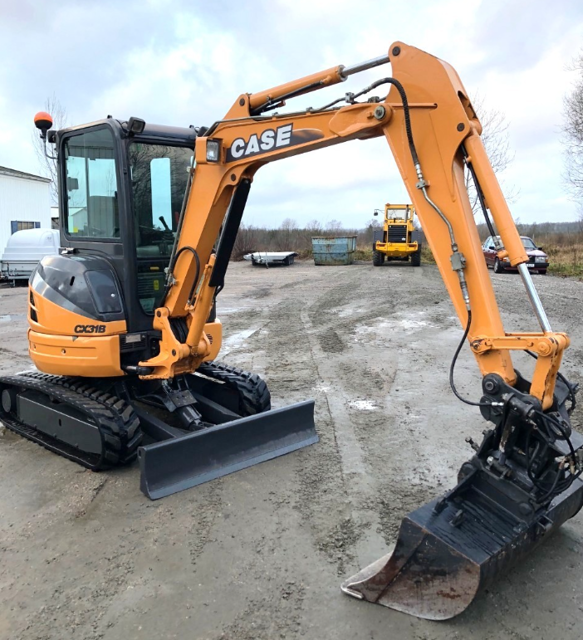 Case Compact Hydraulic Excavator CX31B