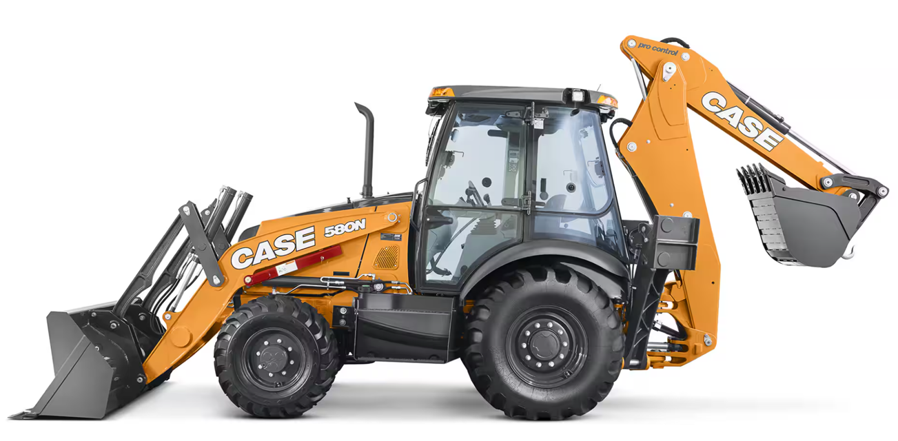 Case Tractor Loader Backhoe 580N