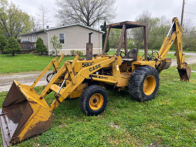 Case Loader Backhoe 580BCK
