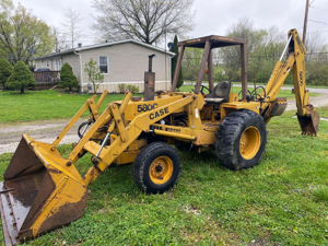 Case Loader Backhoe 580BCK