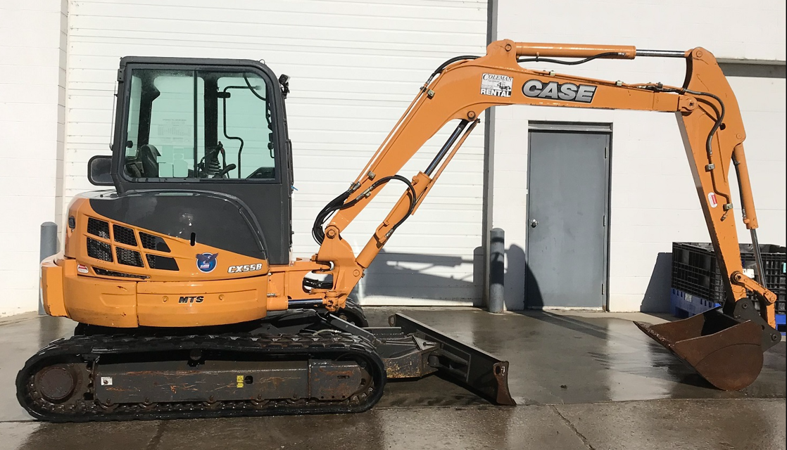 Case Mini Excavator CX55B