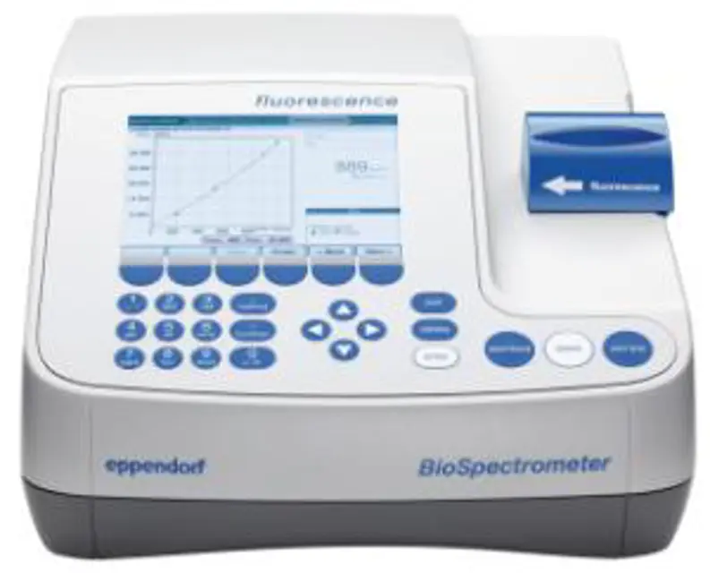 Eppendorf BioSpectrometer fluoresence