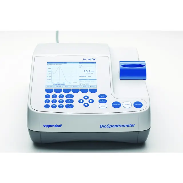 Eppendorf Spectrophotometer BioSpectrometer kinetic