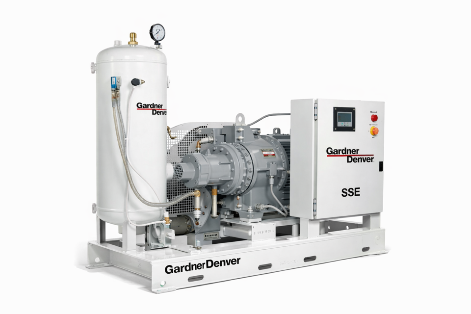 Gardner Denver Rotary Gas Compressor SSE