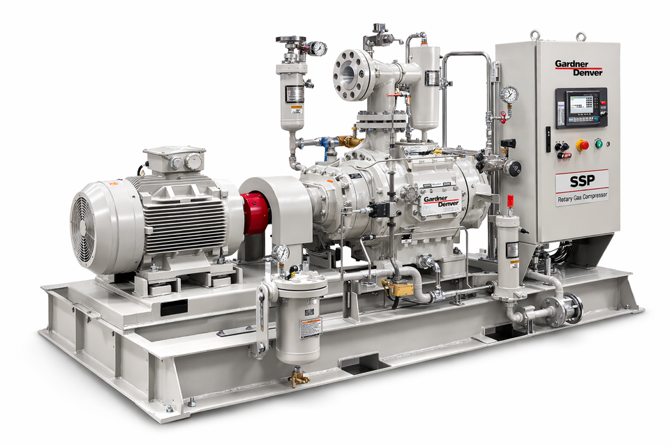 Gardner Denver Rotary Gas Compressor SSP