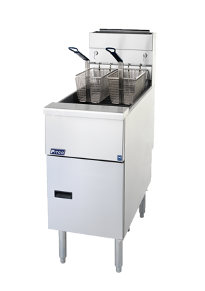 Pitco Gas Fryer SG18-2WKS-FD